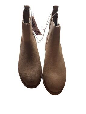 Steve Madden Size 8 Chelsea Suede Tan Lorali Boots
